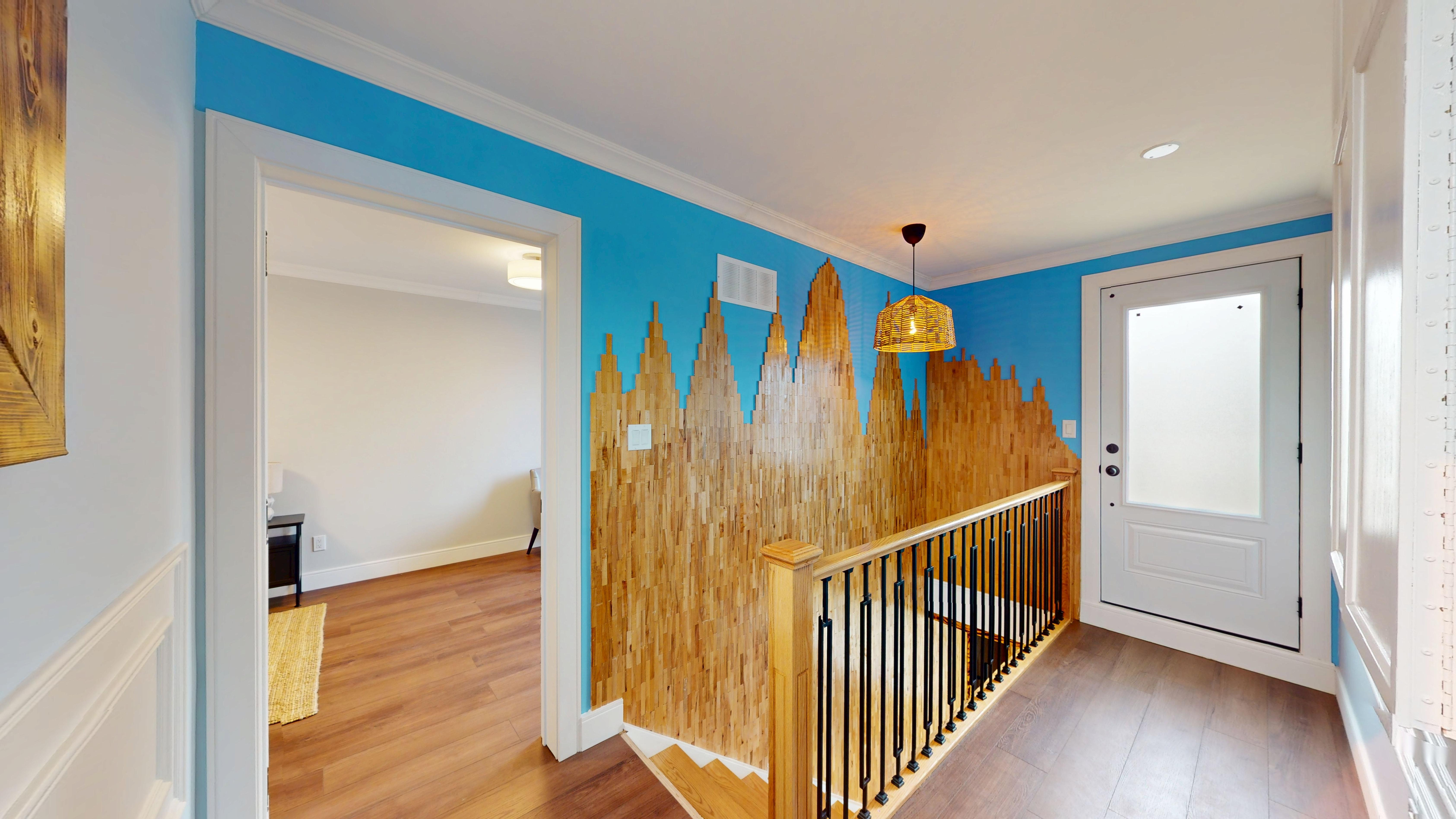 Upstairs hallway
